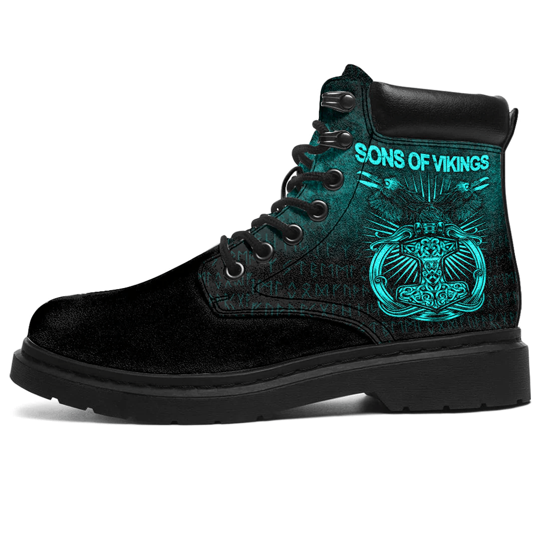 Boots Ravens Mjolnir Cyan All Season Boots