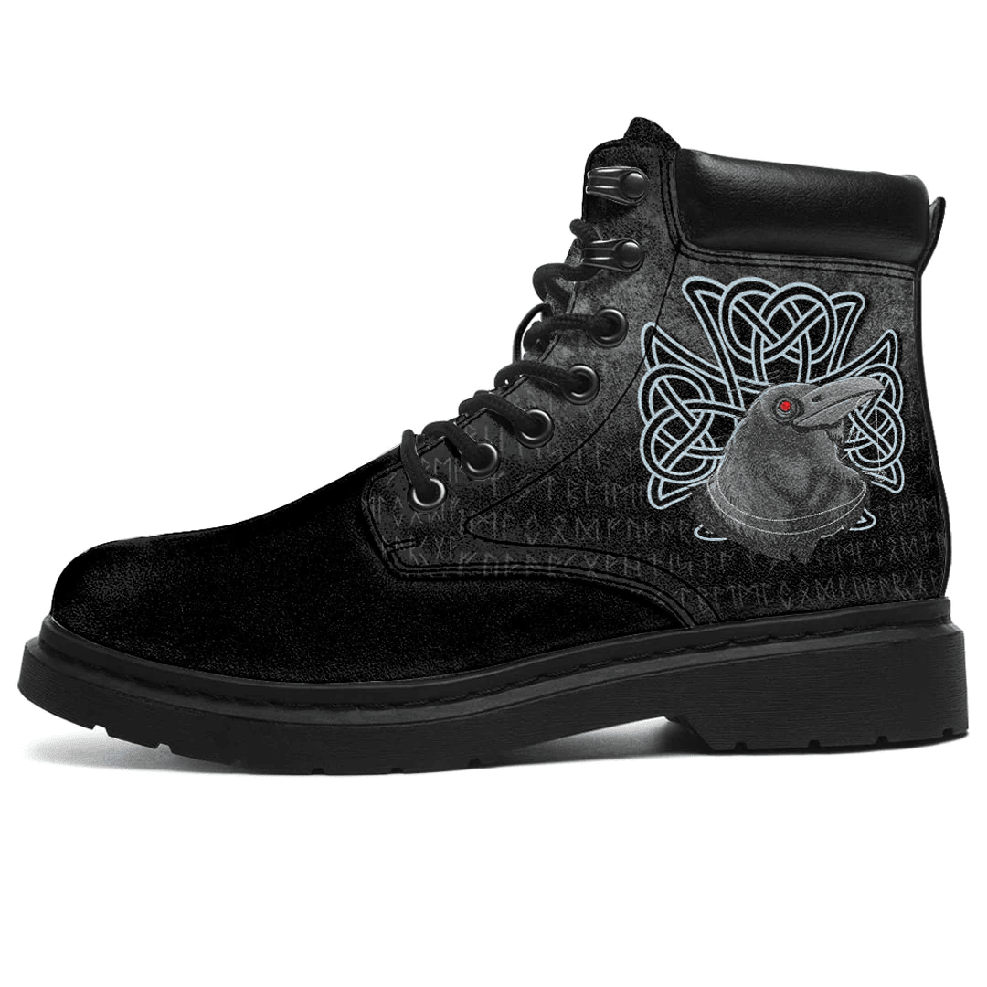 Boots Raven Viking Warrior Norse All Season Boots