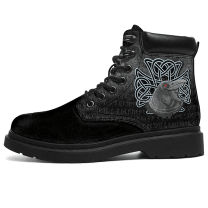 Boots Raven Viking Warrior Norse All Season Boots