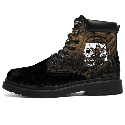Boots Viking Skull Tattoo All Season Boots