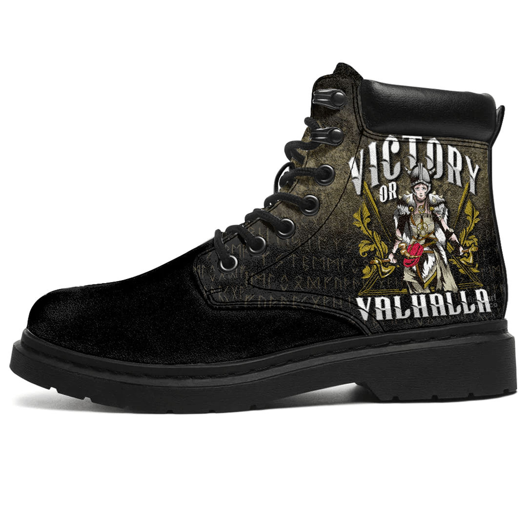 Boots Victory Or Valhalla Norse Myth Viking Historical All Season Boots