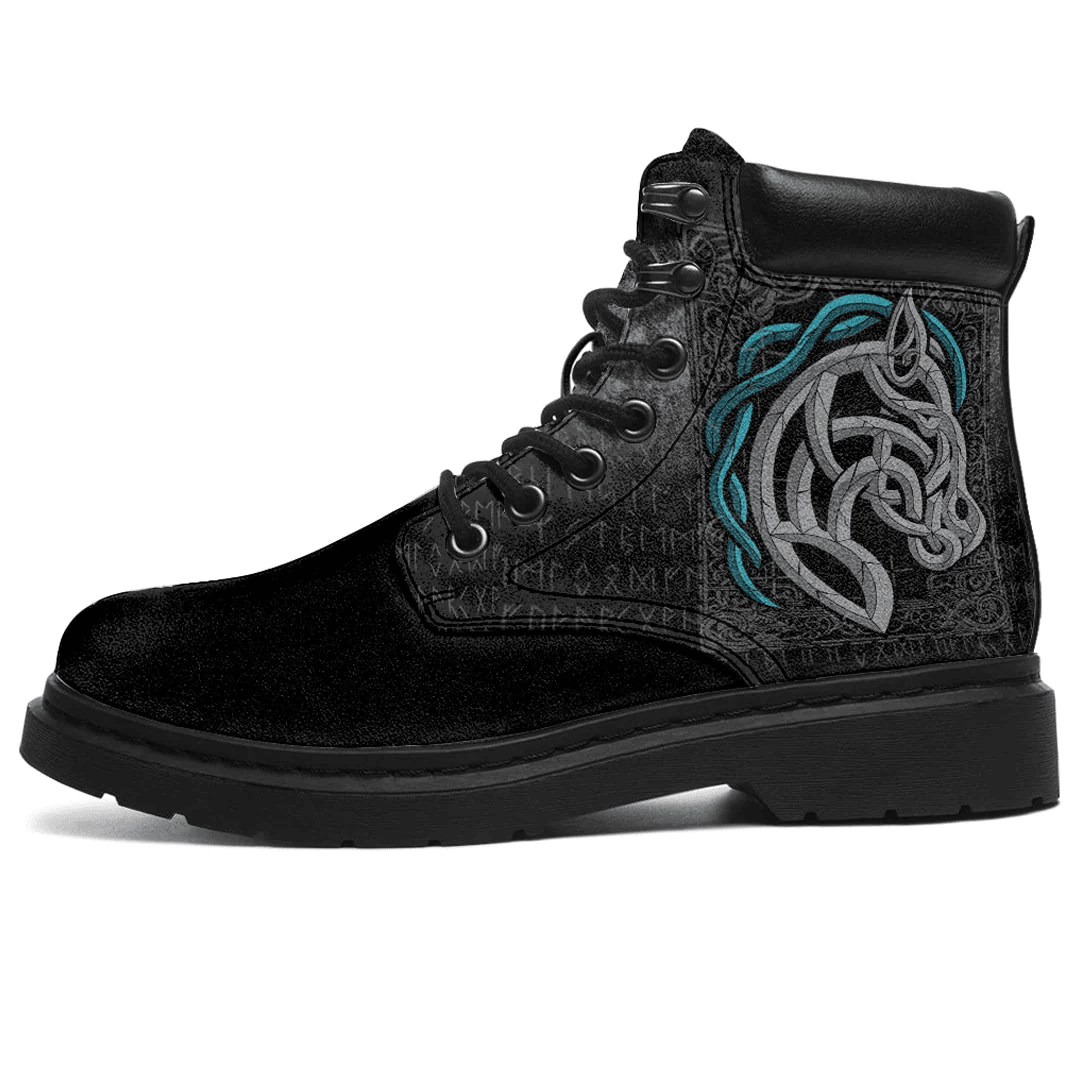 Boots Viking Age Sleipnir Eight Legged Horse All Season Boots