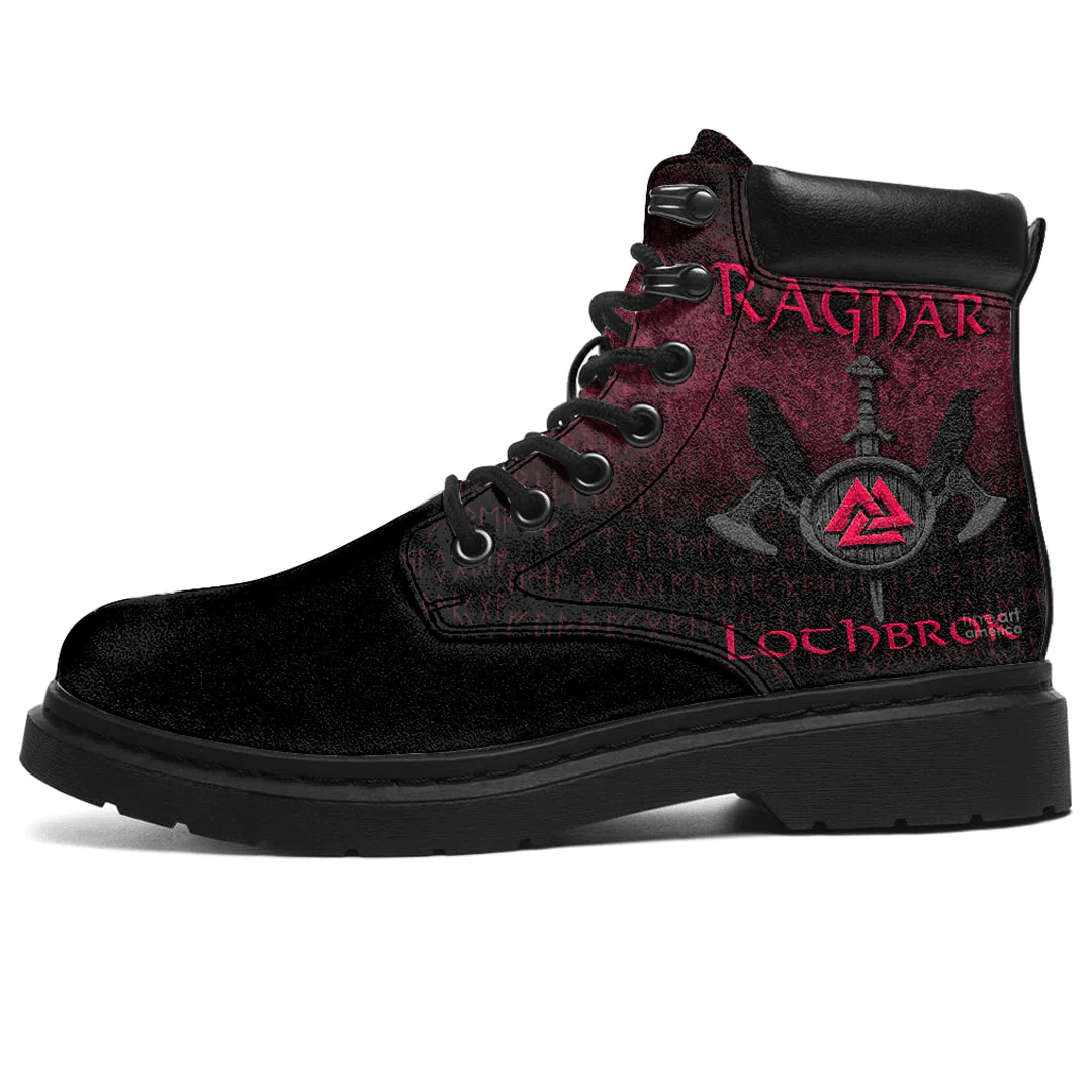 Boots Ragnar Lothbrok Viking Warrior All Season Boots