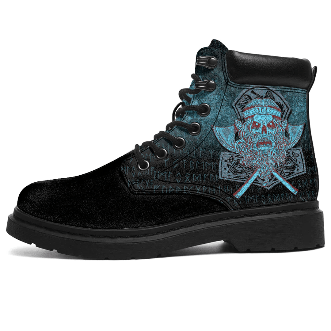 Boots Viking Odin Blood Runs Through My Veins All Season Boots