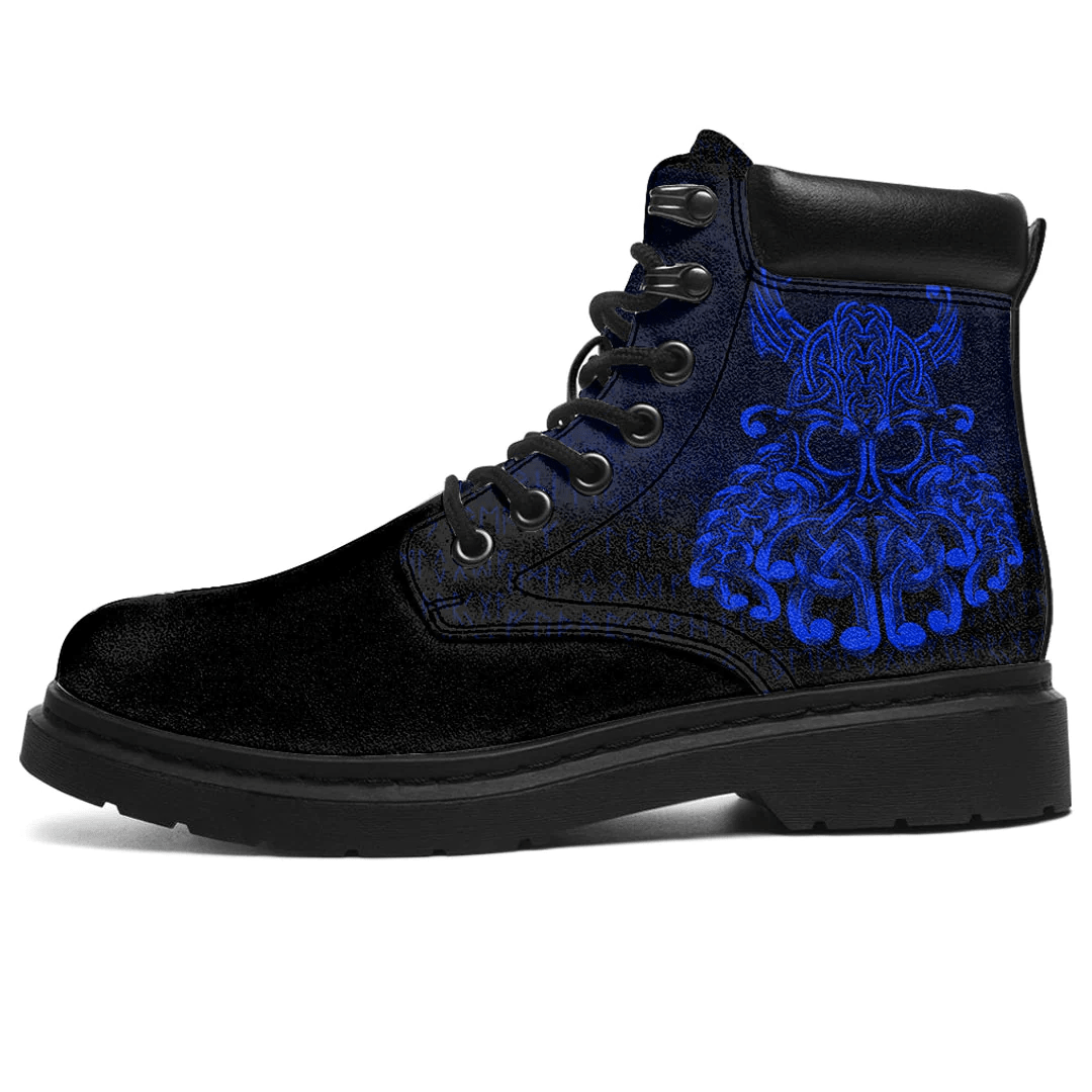 Boots Vikings Odin Valhalla Blue All Season Boots