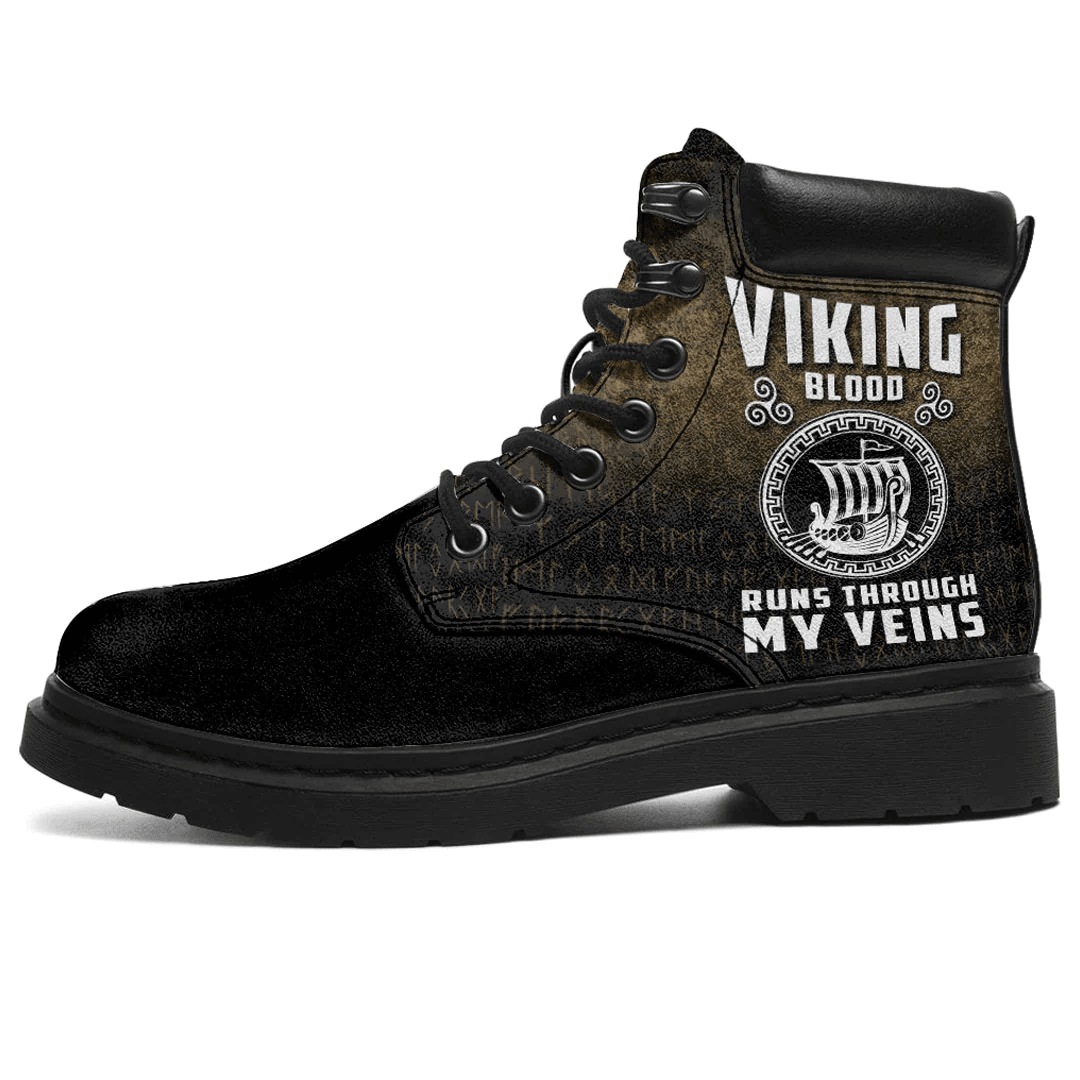 Boots Valhalla Viking Odin Norse Thor Nordic All Season Boots