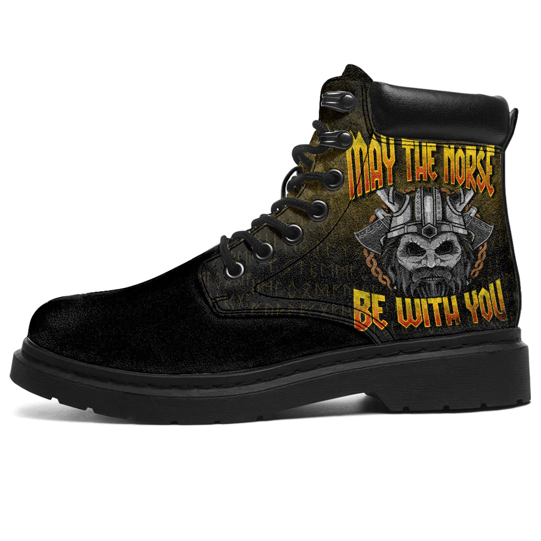 Boots Viking Warrior May The Norse Be With You Norse All Season Boots