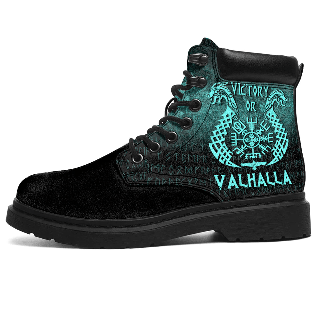 Boots Vikings Victory Or Valhalla Drakkar Cyan All Season Boots