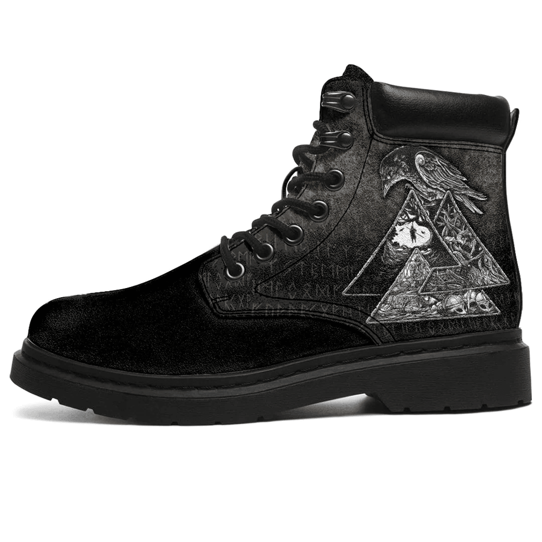 Boots Valknut Raven Viking All Season Boots