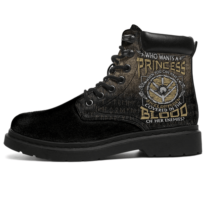 Boots Who Wants A Princess Instead Of A Shield Maiden All Season Boots