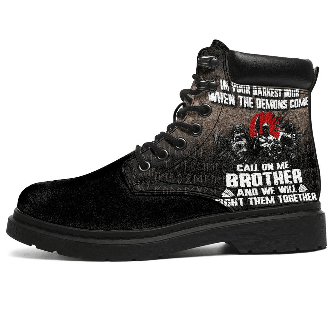 Boots Viking Warrior In Your Darkest Hour All Season Boots