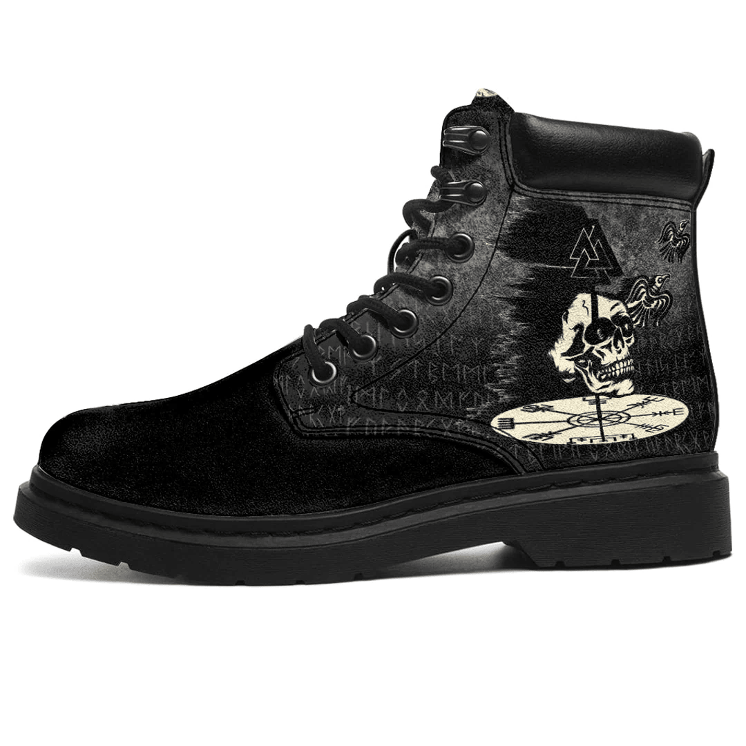 Boots Valhalla Skull Ravens All Season Boots