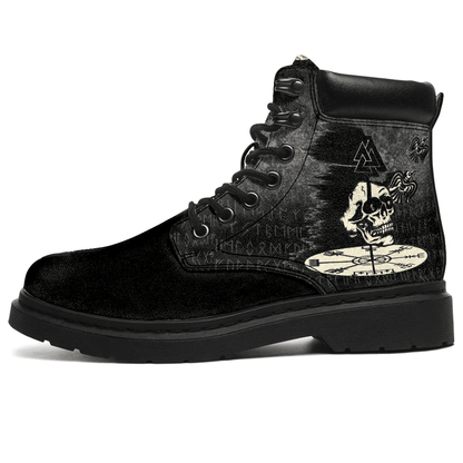 Boots Valhalla Skull Ravens All Season Boots
