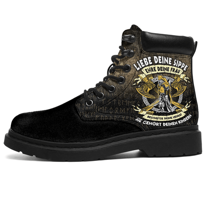 Boots Vikings' Love Your Clan' North Man All Season Boots
