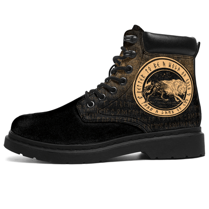 Boots Wolf Of Odin Gold All Season Boots