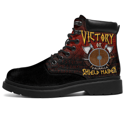 Boots Victory Or Valhalla Shield Maiden All Season Boots