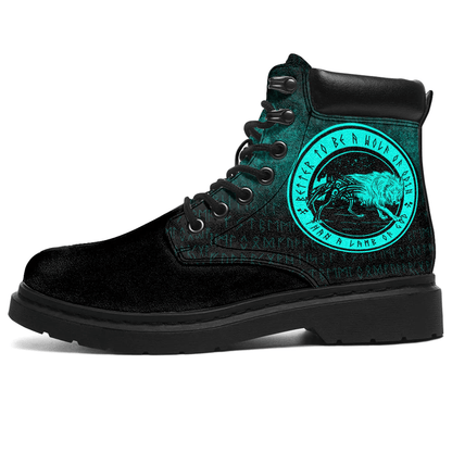 Boots Wolf Of Odin Cyan All Season Boots