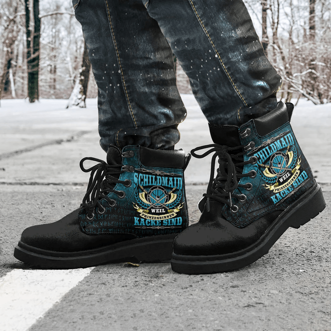 Boots Schildmaid' Because Princesses Of Shit Are Vikings All Season Boots