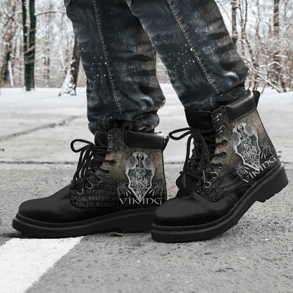 Boots Vikings Fenrir Wolf All Season Boots
