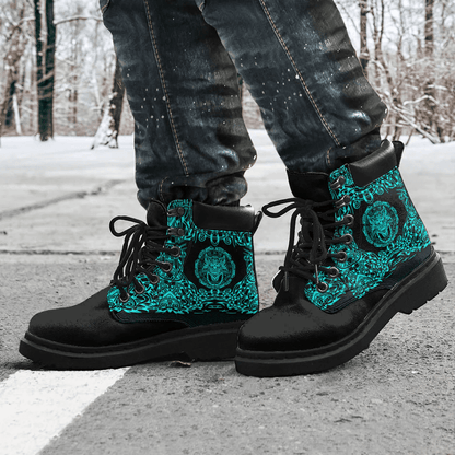 Boots Fenrir Vikingd Cyan All Season Boots