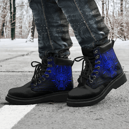Boots Vikings Garm Hellhound Blue All Season Boots