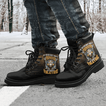 Boots Cute Forget Princess I Want To Be A Shield Maiden All Season Boots