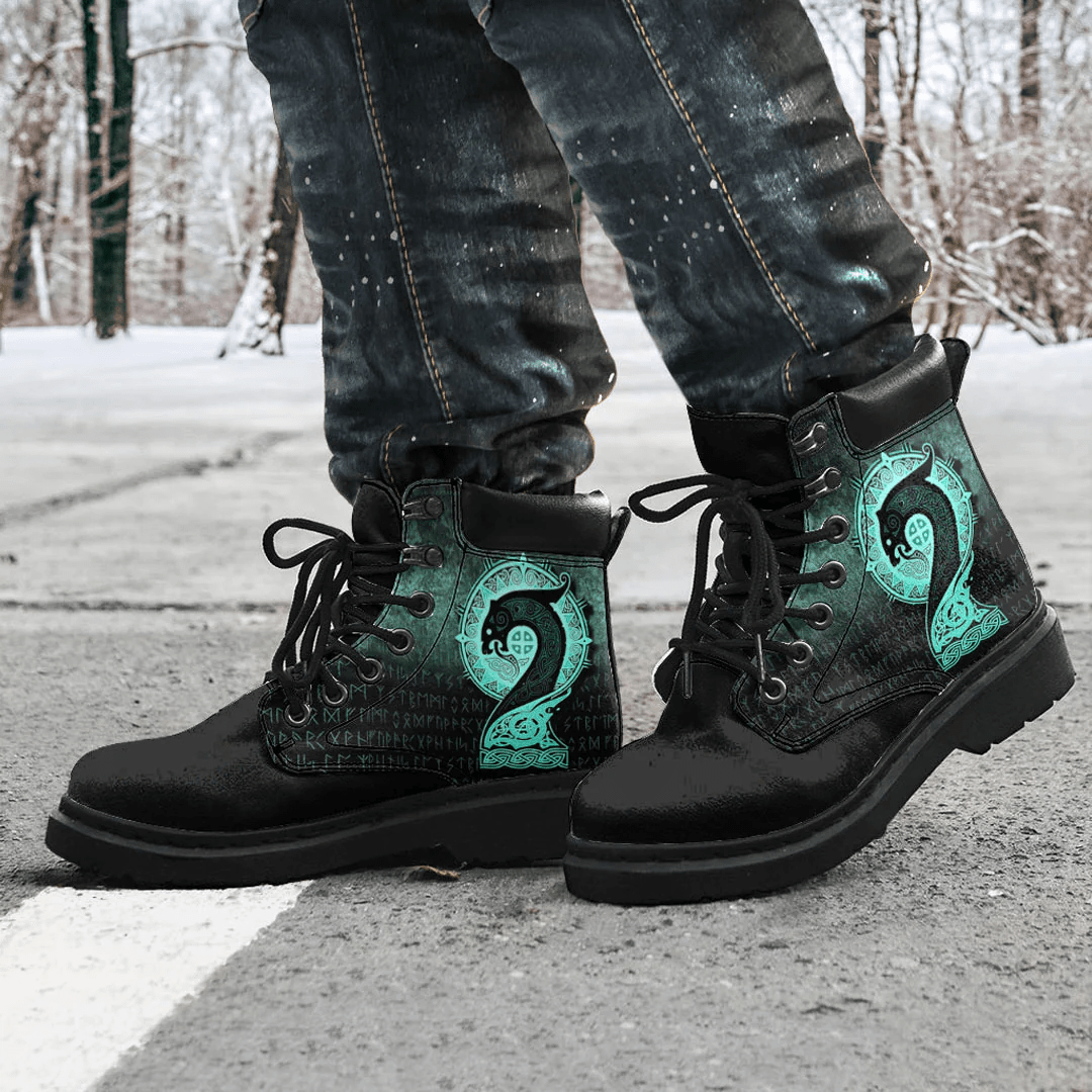 Boots Vikings Drakkar Cyan All Season Boots