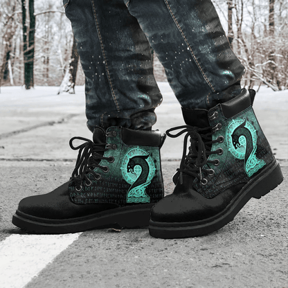Boots Vikings Drakkar Cyan All Season Boots