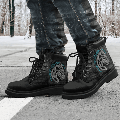 Boots Viking Age Sleipnir Eight Legged Horse All Season Boots