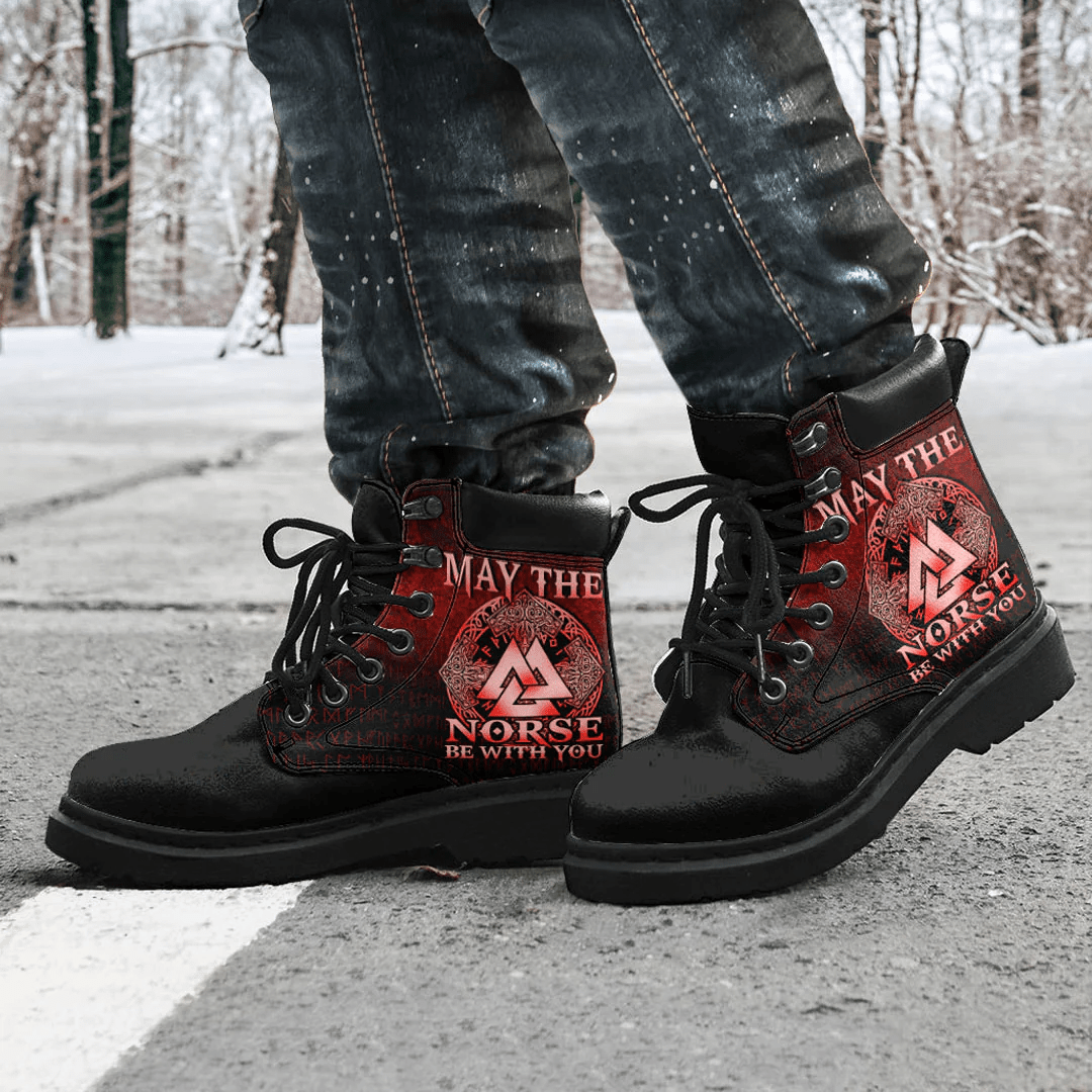 Boots May The Norse Be With You Viking Red All Season Boots
