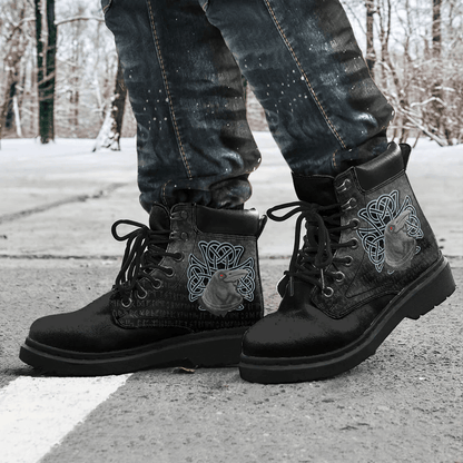Boots Raven Viking Warrior Norse All Season Boots