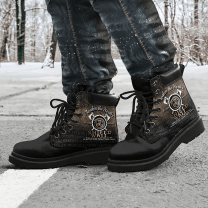 Boots Awaken The North's Shield Wall All Season Boots