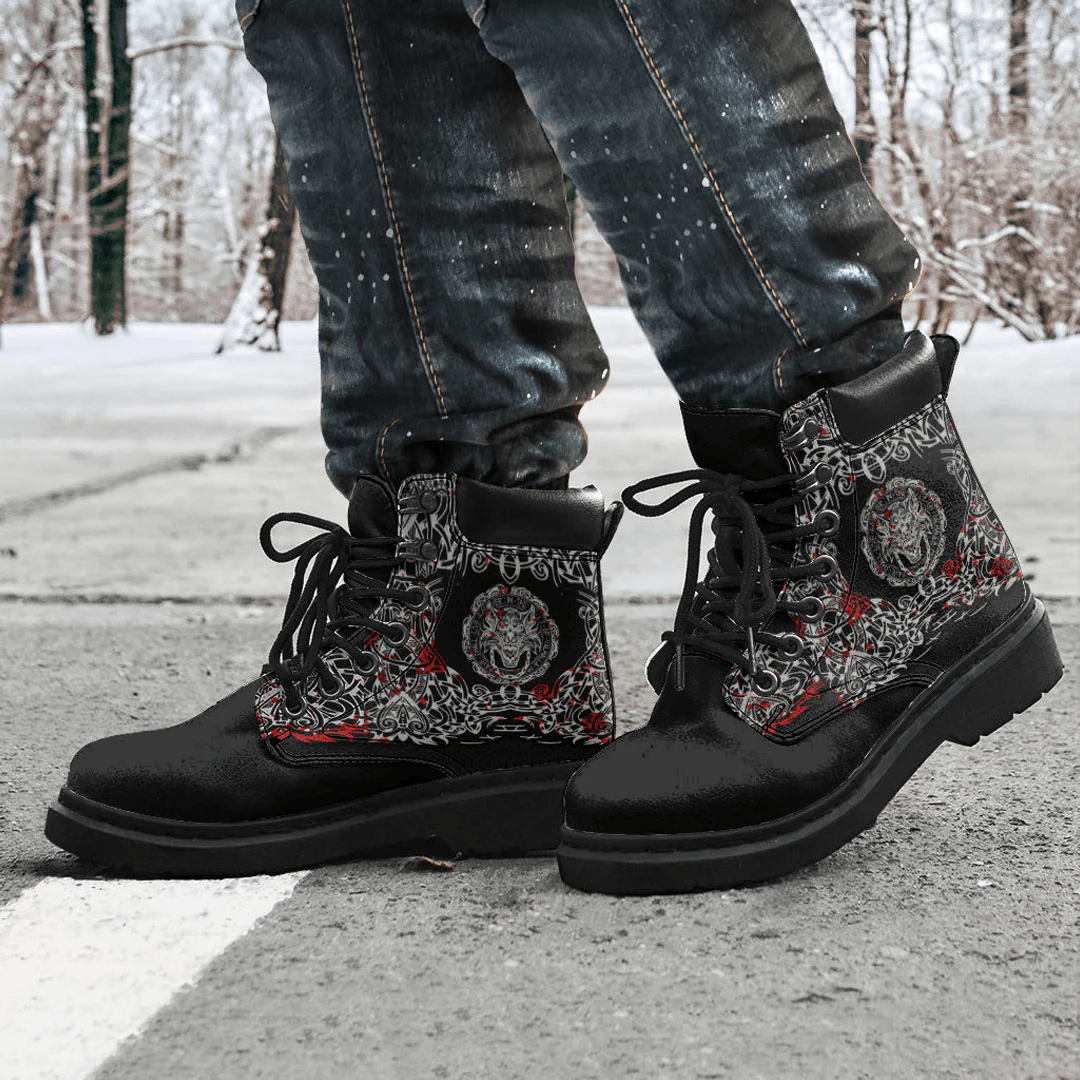 Boots Fenrir Vikingd Blood Style All Season Boots