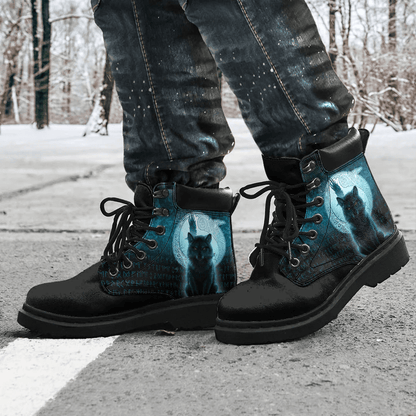 Boots Fenrir Viking Wolf All Season Boots