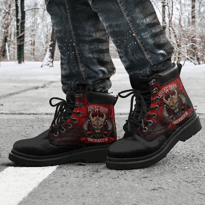 Boots Son Of Odin Valhalla Viking Warrior All Season Boots