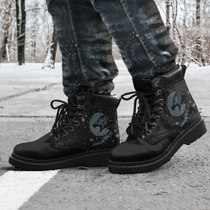 Boots Vikings Fenrir Wolf All Season Boots