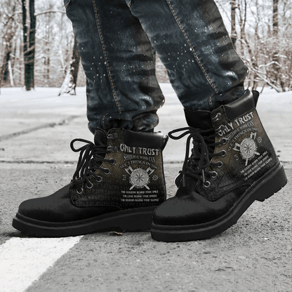 Boots Only Trust Someone Who Can All Season Boots