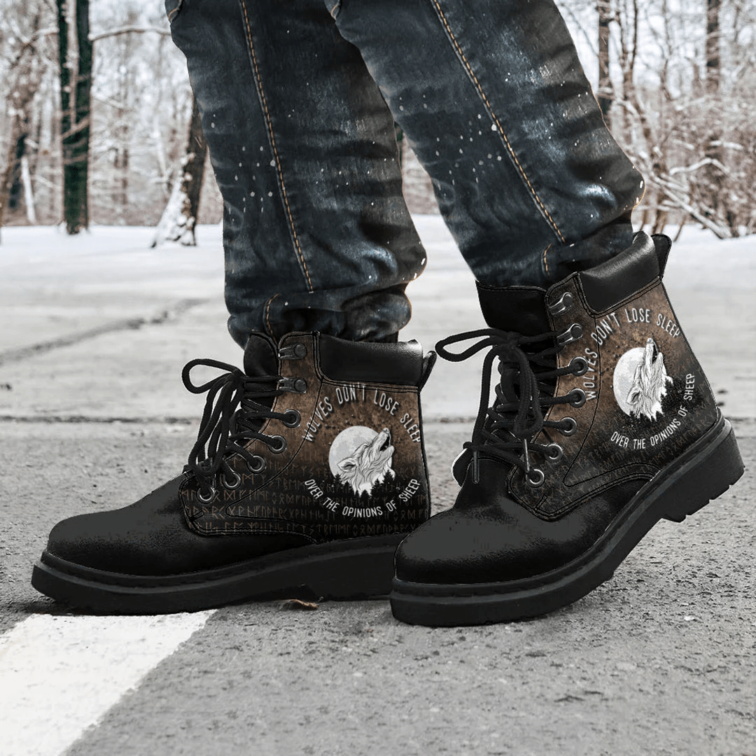 Boots Wolves Dont Loose Sleep Over The Opinions Of Sheep All Season Boots