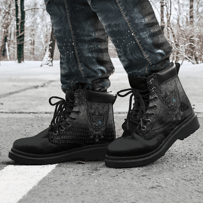 Boots Viking Odin Allfather In Asgard All Season Boots