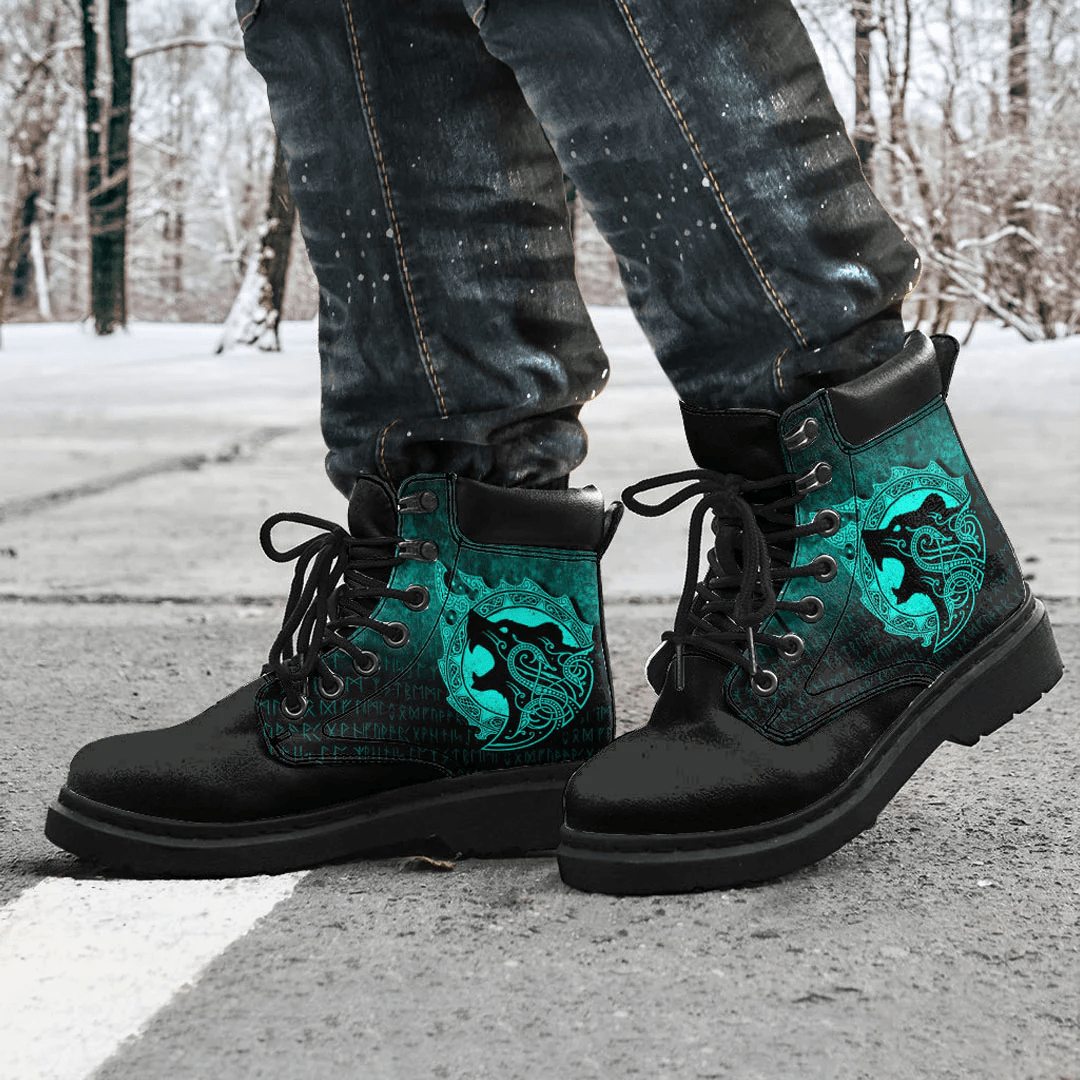Boots Viking Berserker Cyan All Season Boots