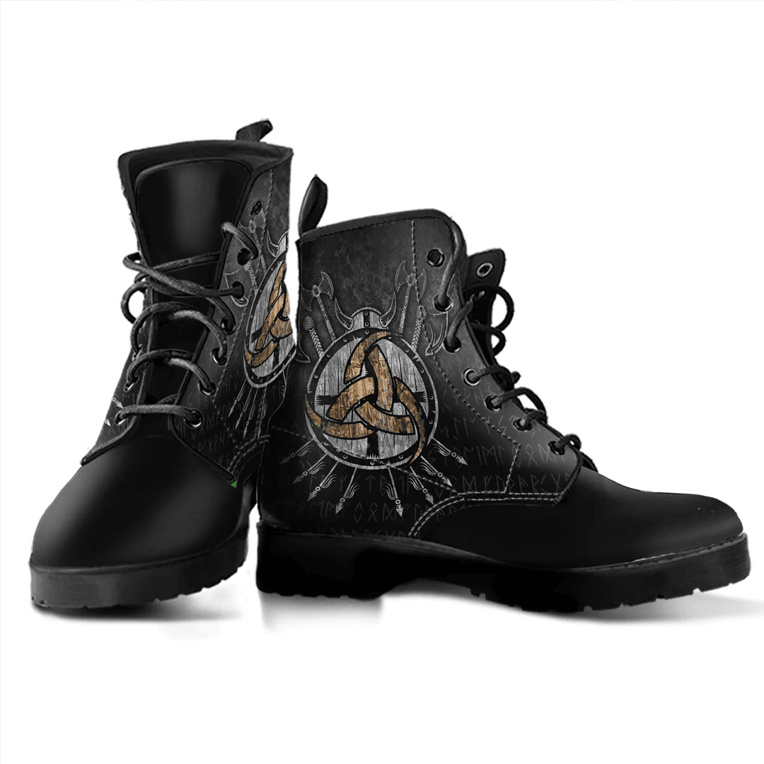 Boots Horn Of Odin Leather Boots
