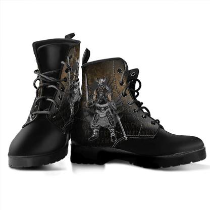Boots Dark Viking Leather Boots