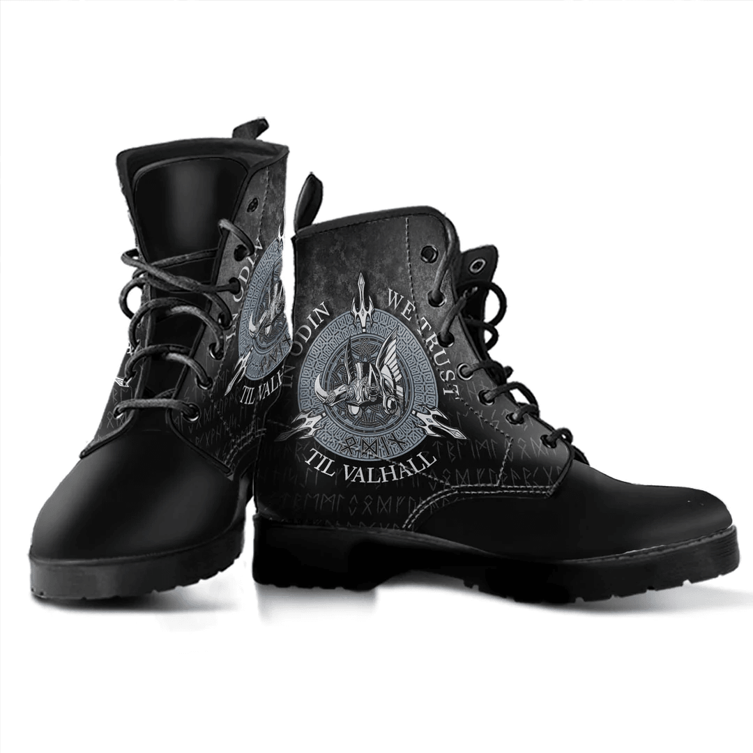 Boots In Odin We Trust Leather Boots