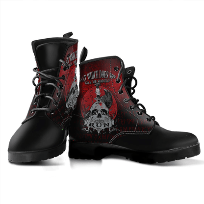 Boots Sometimes You Need A Pair Of Balls And A Viking Beard Leather Boots