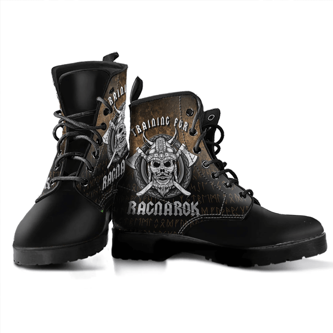 Boots Training For Ragnarok Vikings Norse Leather Boots