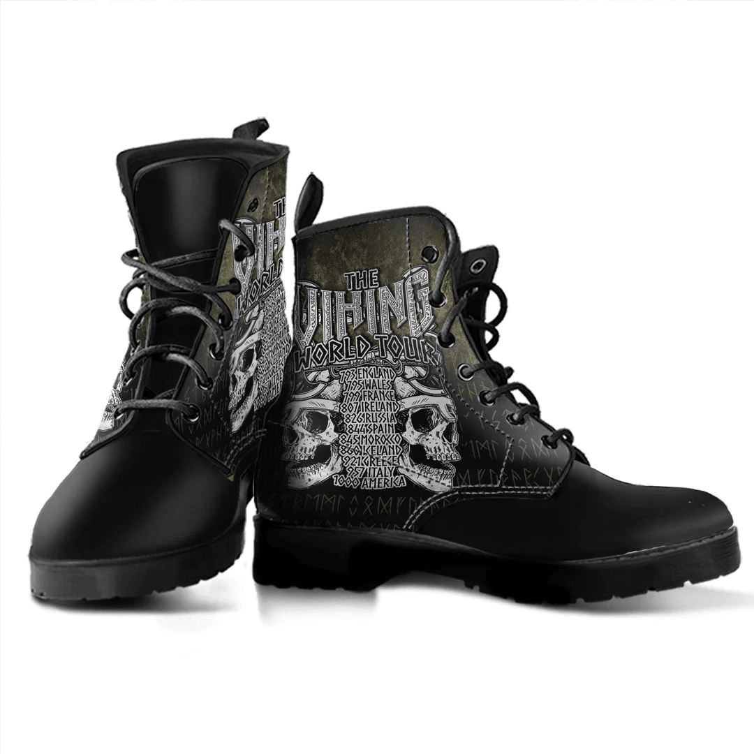 Boots The Viking World Tour Leather Boots