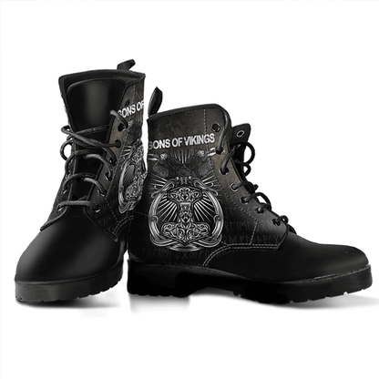 Boots Ravens Mjolnir Leather Boots