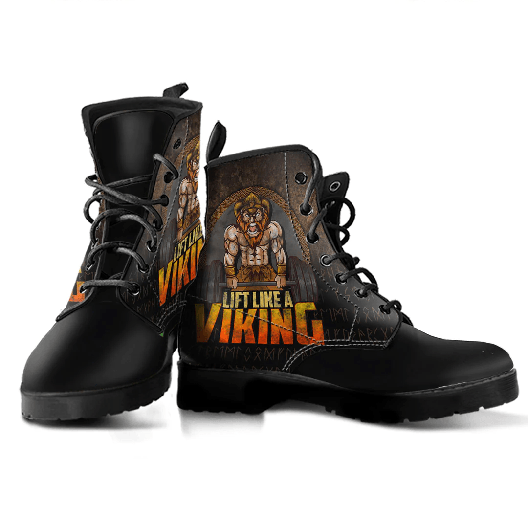 Boots Lift Like A Viking Leather Boots