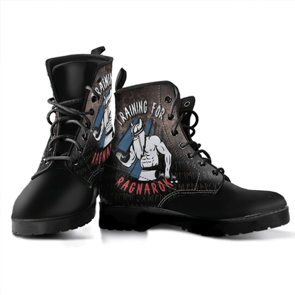 Boots Training For Ragnarok Vintage Leather Boots