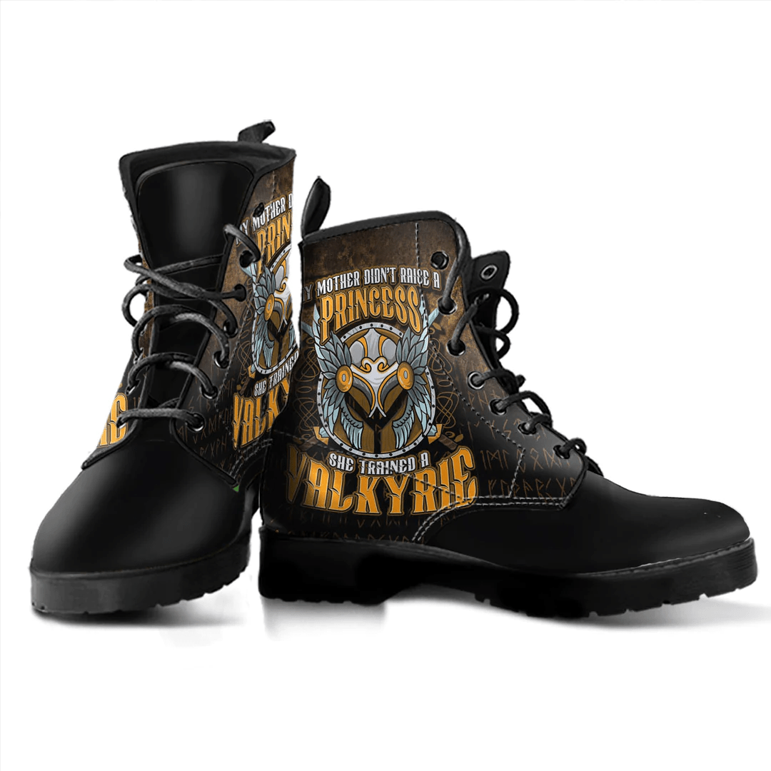 Boots Cute Forget Princess I Want To Be A Shield Maiden Leather Boots